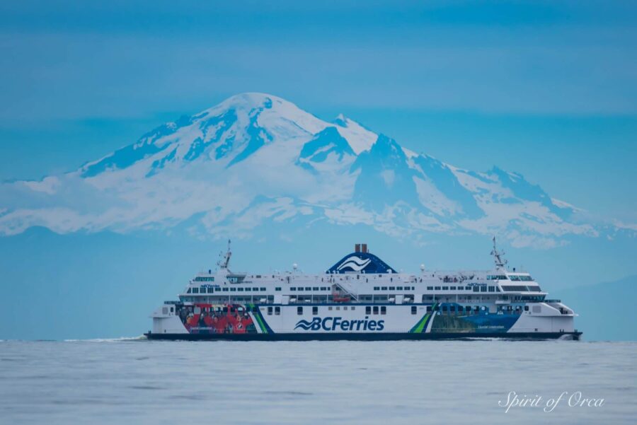 BC Ferries and Mount Baker