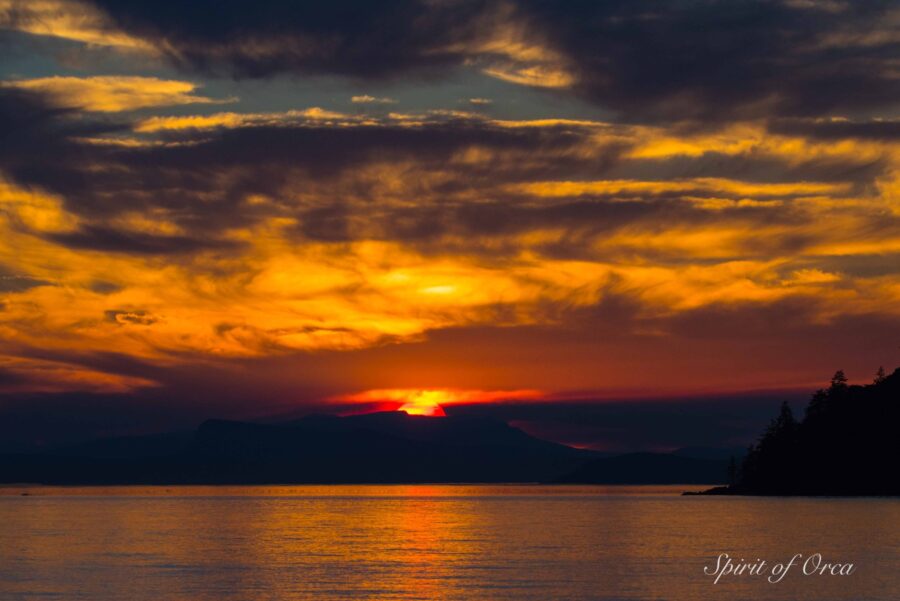 Salish Sea Sunset