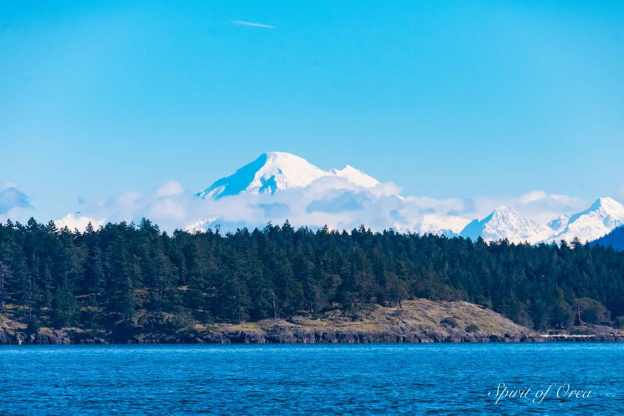 Beautiful Mount Baker San Juan Island